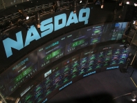 The US stock market was up