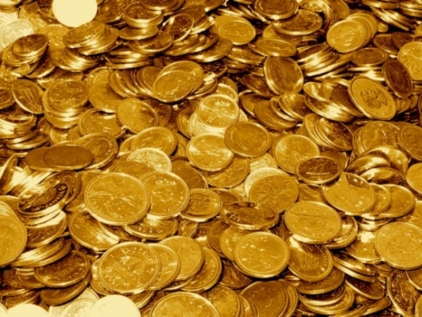 Despite its growth, gold ends up the week in minus