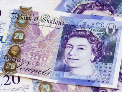 The pound fell after the publication of UK unemployment data