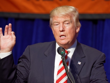 Donald Trump is the 45th president of the United States