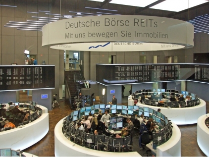 The German stock market was up; DAX 30 added 1.94%