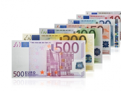 Euro slightly increased